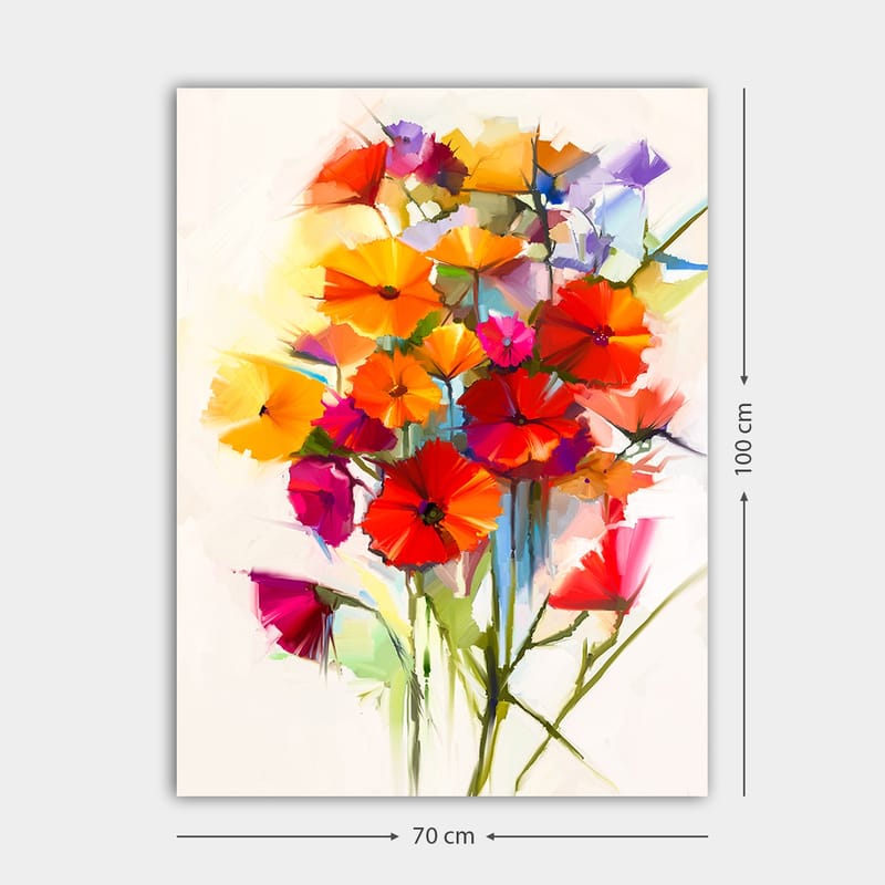 DEKORATIV CANVASTAVLA 70x100 cm Flerfärgad - Inredning & dekor - Tavlor & konst - Canvastavla