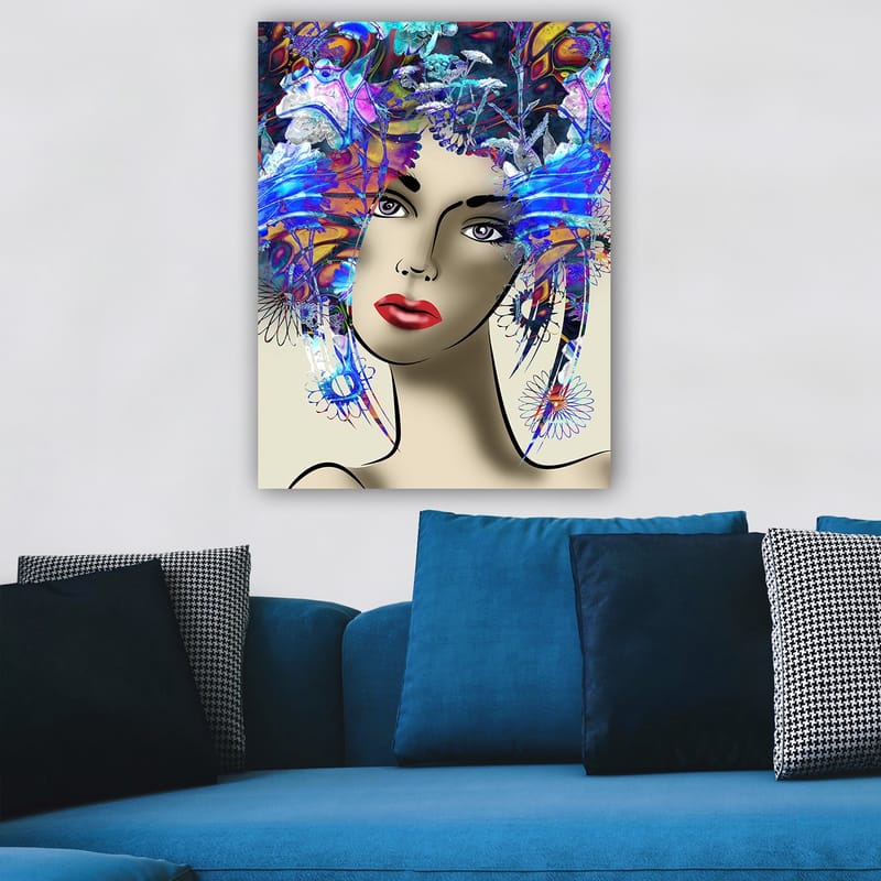 DEKORATIV CANVASTAVLA 70x100 cm Flerfärgad - Inredning & dekor - Tavlor & konst - Canvastavla