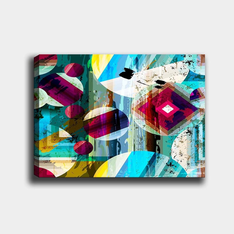 DEKORATIV CANVASTAVLA 70x100 cm Flerfärgad - Inredning & dekor - Tavlor & konst - Canvastavla