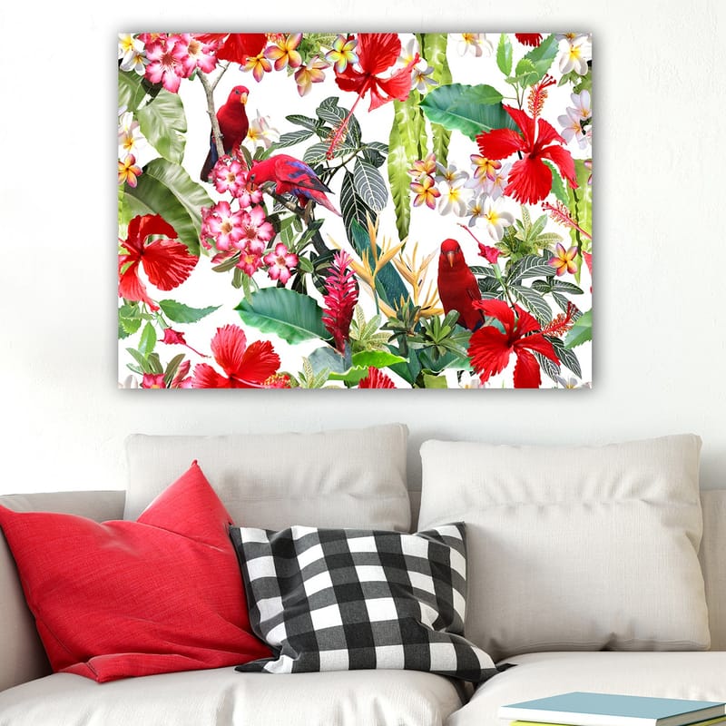 DEKORATIV CANVASTAVLA 70x100 cm Flerfärgad - Inredning & dekor - Tavlor & konst - Canvastavla