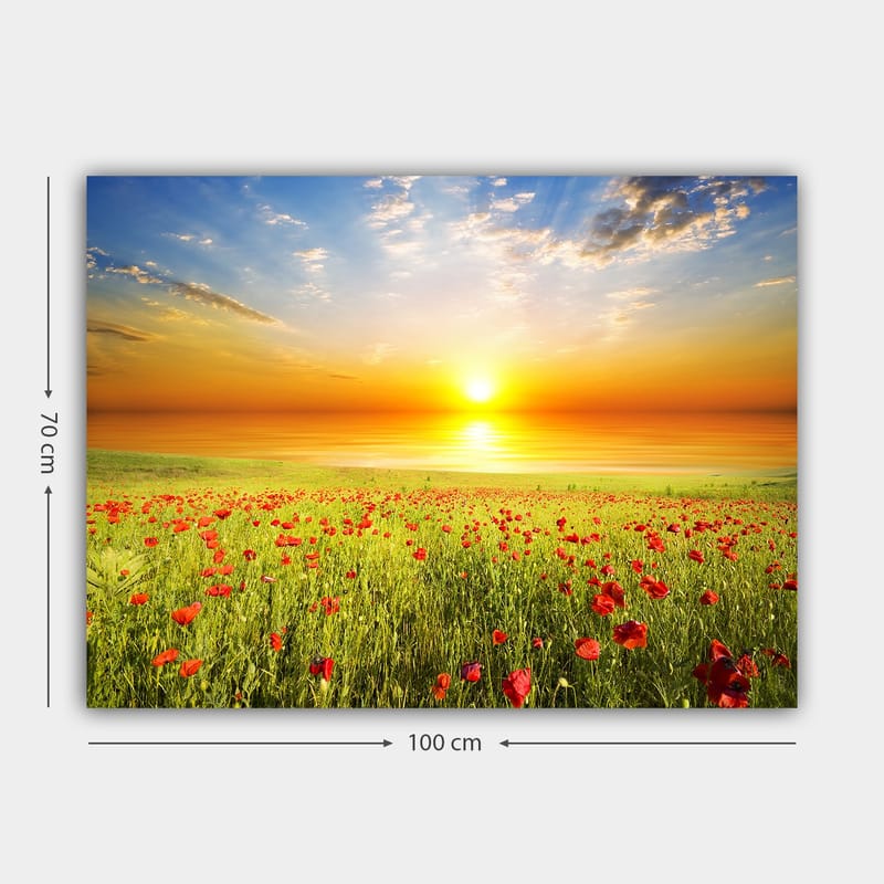DEKORATIV CANVASTAVLA 70x100 cm Flerfärgad - Inredning & dekor - Tavlor & konst - Canvastavla