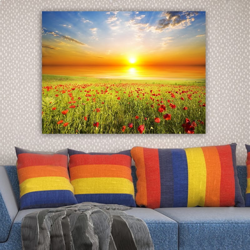 DEKORATIV CANVASTAVLA 70x100 cm Flerfärgad - Inredning & dekor - Tavlor & konst - Canvastavla