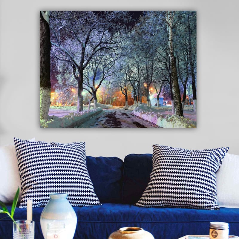 DEKORATIV CANVASTAVLA 70x100 cm Flerfärgad - Inredning & dekor - Tavlor & konst - Canvastavla