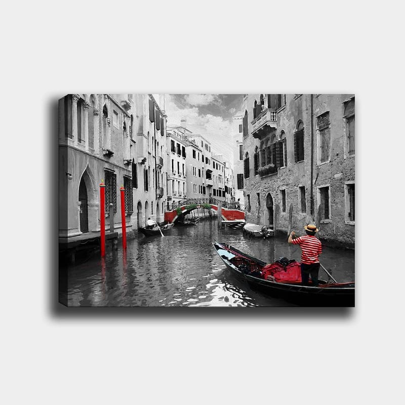DEKORATIV CANVASTAVLA 70x100 cm Flerfärgad - Inredning & dekor - Tavlor & konst - Canvastavla