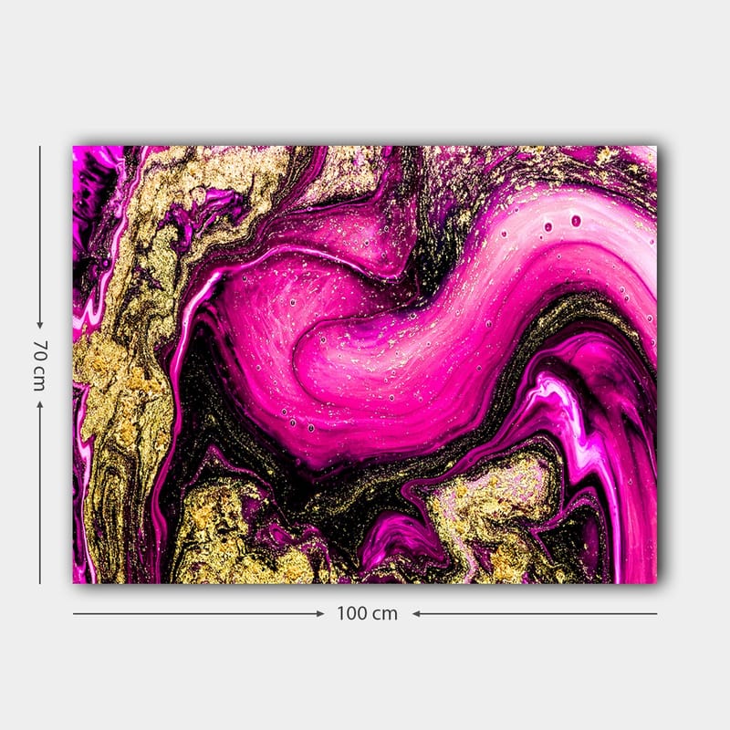 DEKORATIV CANVASTAVLA 70x100 cm Flerfärgad - Inredning & dekor - Tavlor & konst - Canvastavla