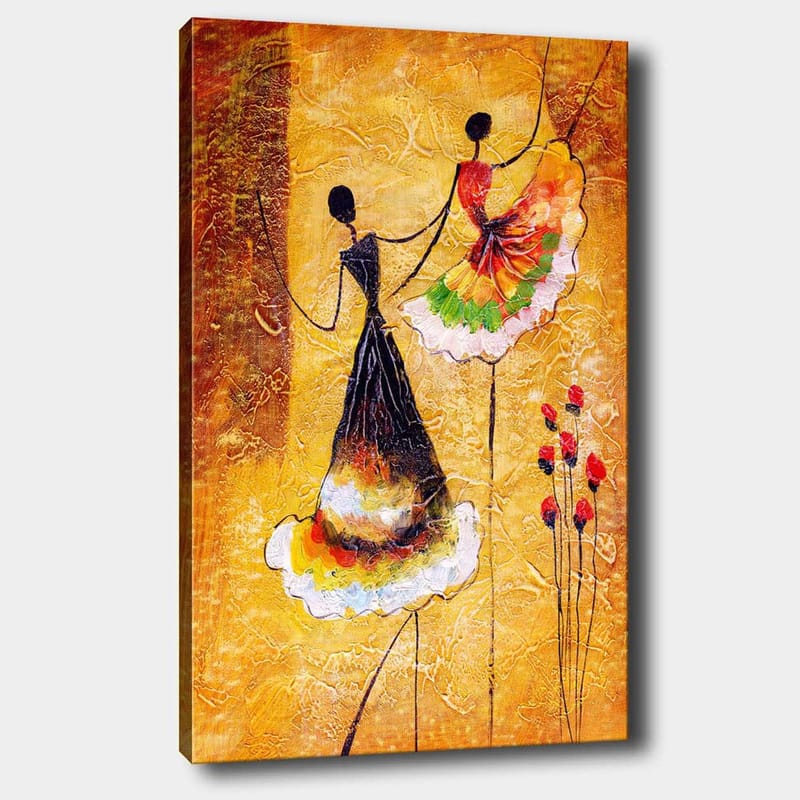 DEKORATIV CANVASTAVLA 70x100 cm Flerfärgad - Inredning & dekor - Tavlor & konst - Canvastavla