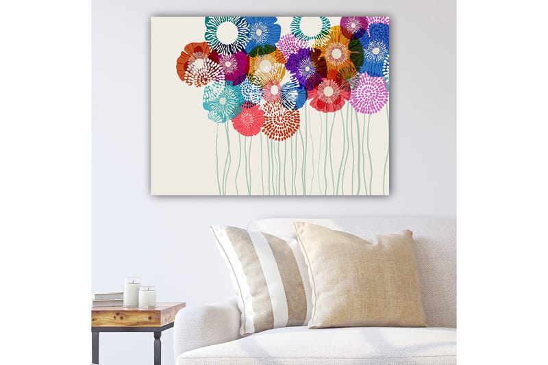 DEKORATIV CANVASTAVLA 70x100 cm Flerfärgad - Inredning & dekor - Tavlor & konst - Canvastavla