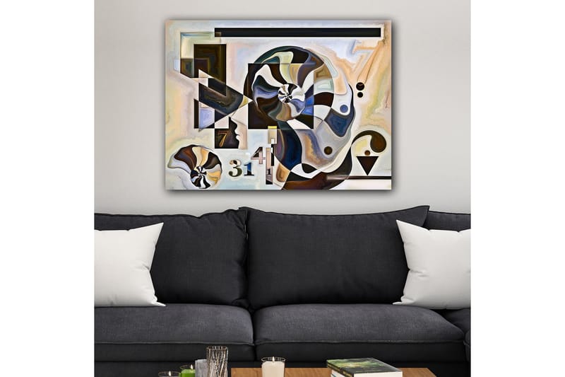 DEKORATIV CANVASTAVLA 70x100 cm Flerfärgad - Inredning & dekor - Tavlor & konst - Canvastavla