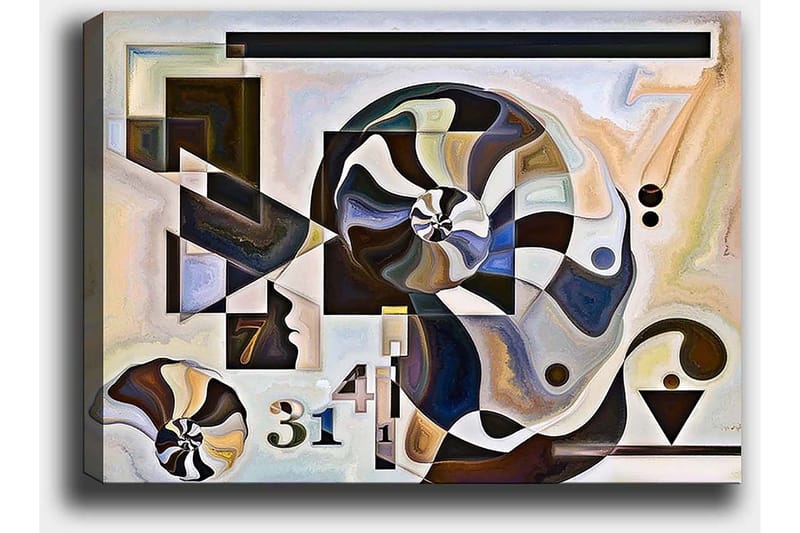 DEKORATIV CANVASTAVLA 70x100 cm Flerfärgad - Inredning & dekor - Tavlor & konst - Canvastavla