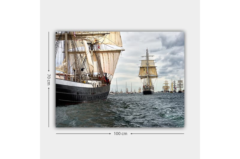 DEKORATIV CANVASTAVLA 70x100 cm Flerfärgad - Inredning & dekor - Tavlor & konst - Canvastavla