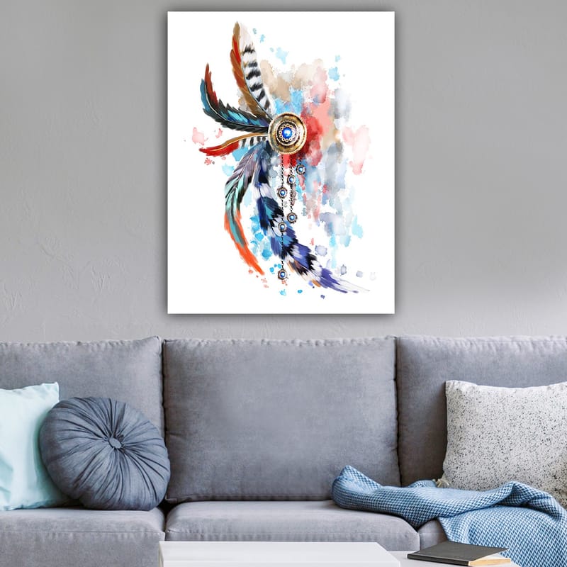 DEKORATIV CANVASTAVLA 70x100 cm Flerfärgad - Inredning & dekor - Tavlor & konst - Canvastavla