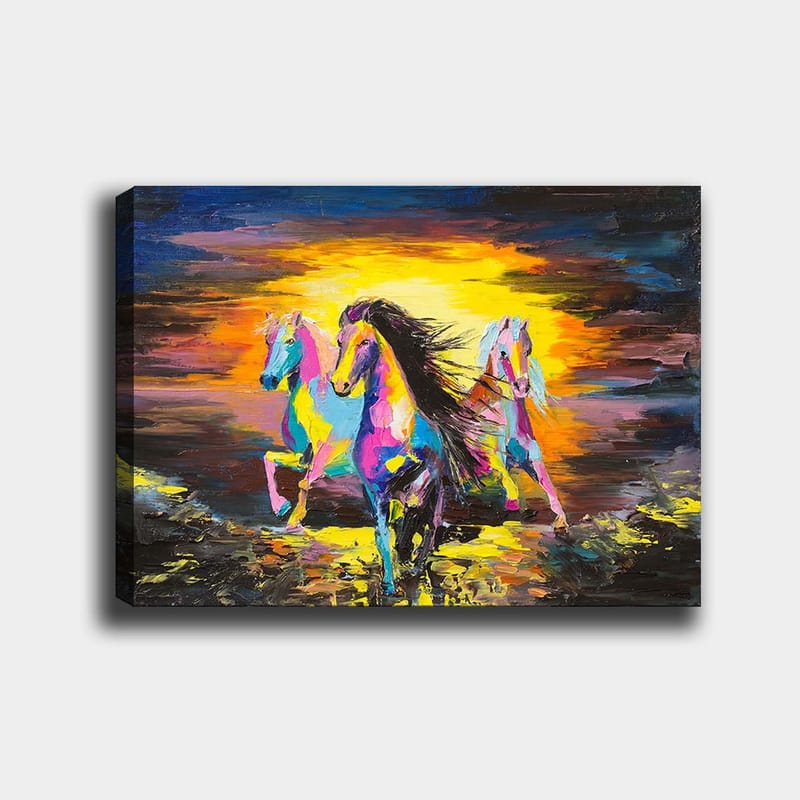 DEKORATIV CANVASTAVLA 70x100 cm Flerfärgad - Inredning & dekor - Tavlor & konst - Canvastavla