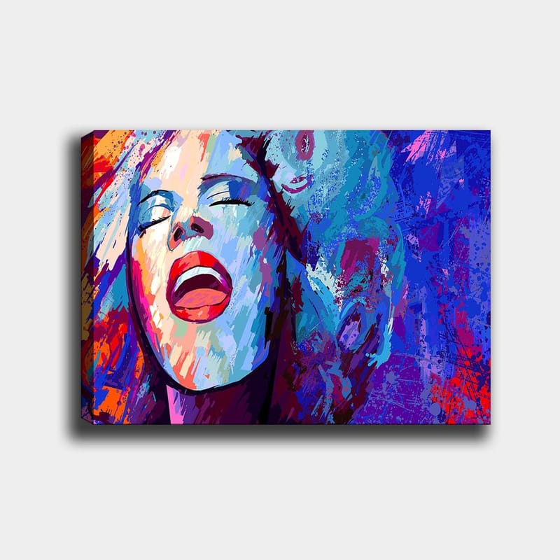 DEKORATIV CANVASTAVLA 70x100 cm Flerfärgad - Inredning & dekor - Tavlor & konst - Canvastavla