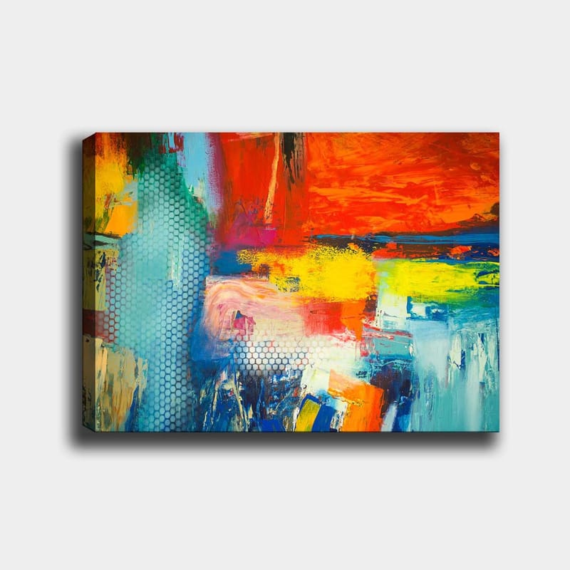 DEKORATIV CANVASTAVLA 70x100 cm Flerfärgad - Inredning & dekor - Tavlor & konst - Canvastavla