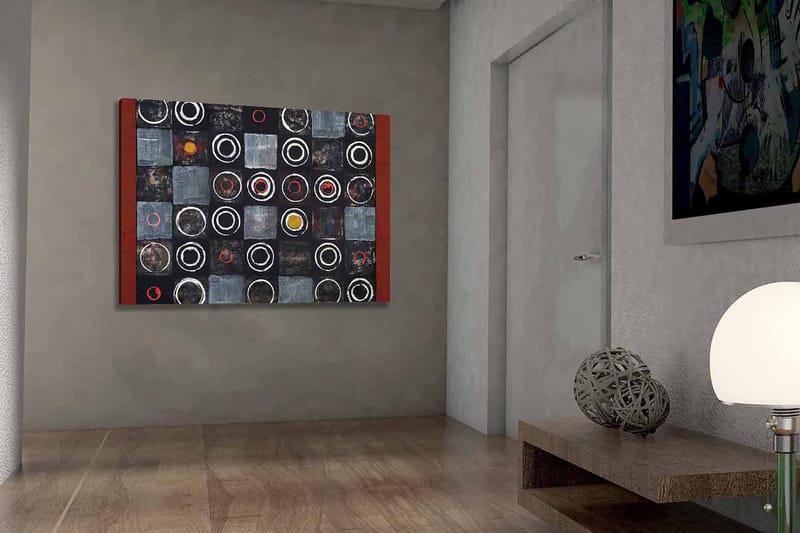 DEKORATIV CANVASTAVLA 70x100 cm Flerfärgad - Inredning & dekor - Tavlor & konst - Canvastavla