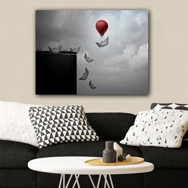 DEKORATIV CANVASTAVLA 70x100 cm Flerfärgad - Inredning & dekor - Tavlor & konst - Canvastavla
