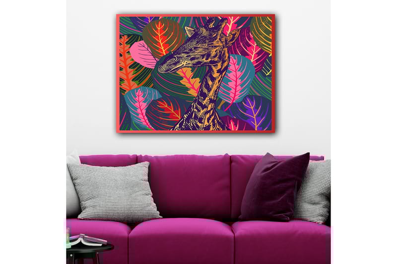 DEKORATIV CANVASTAVLA 70x100 cm Flerfärgad - Inredning & dekor - Tavlor & konst - Canvastavla
