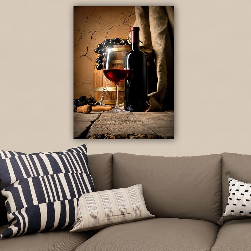 DEKORATIV CANVASTAVLA 70x100 cm Flerfärgad - Inredning & dekor - Tavlor & konst - Canvastavla