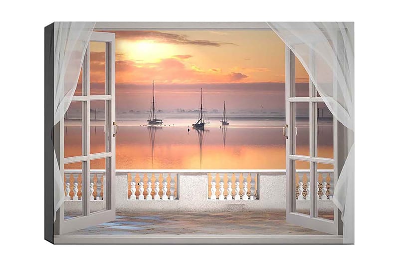 DEKORATIV CANVASTAVLA 70x100 cm Flerfärgad - Inredning & dekor - Tavlor & konst - Canvastavla