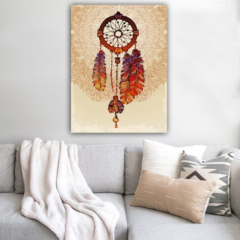 DEKORATIV CANVASTAVLA 70x100 cm Flerfärgad - Inredning & dekor - Tavlor & konst - Canvastavla