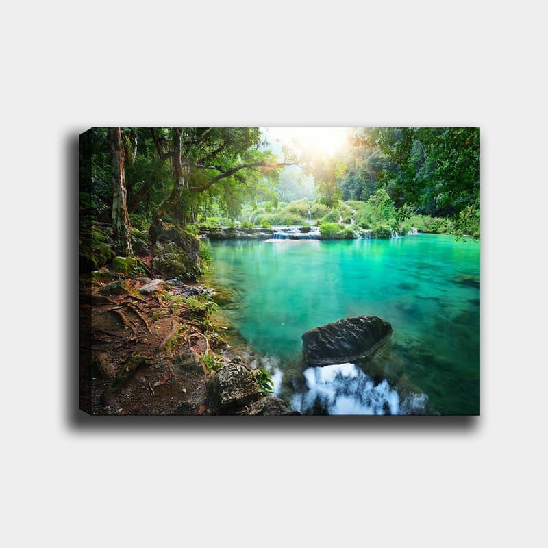 DEKORATIV CANVASTAVLA 70x100 cm Flerfärgad - Inredning & dekor - Tavlor & konst - Canvastavla