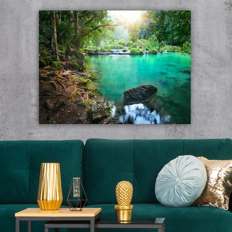 DEKORATIV CANVASTAVLA 70x100 cm Flerfärgad - Inredning & dekor - Tavlor & konst - Canvastavla