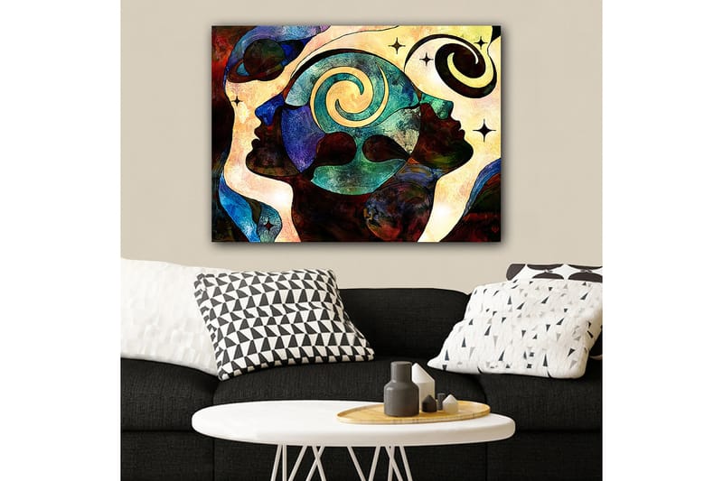 DEKORATIV CANVASTAVLA 70x100 cm Flerfärgad - Inredning & dekor - Tavlor & konst - Canvastavla