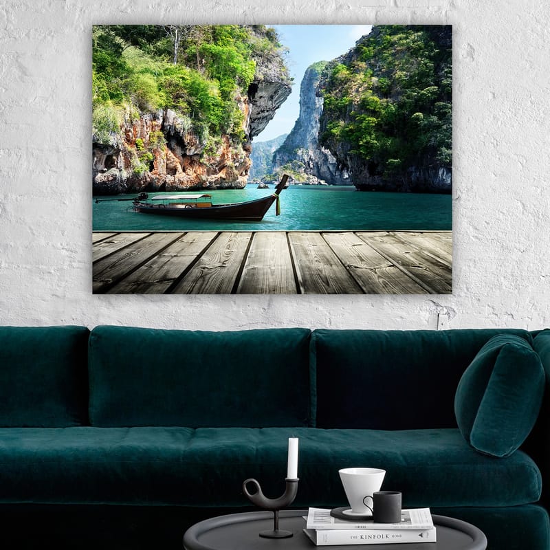 DEKORATIV CANVASTAVLA 70x100 cm Flerfärgad - Inredning & dekor - Tavlor & konst - Canvastavla