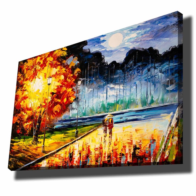 DEKORATIV CANVASTAVLA 70x100 cm Flerfärgad - Inredning & dekor - Tavlor & konst - Canvastavla
