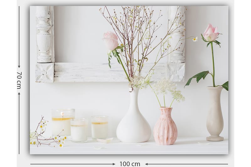 DEKORATIV CANVASTAVLA 70x100 cm Flerfärgad - Inredning & dekor - Tavlor & konst - Canvastavla