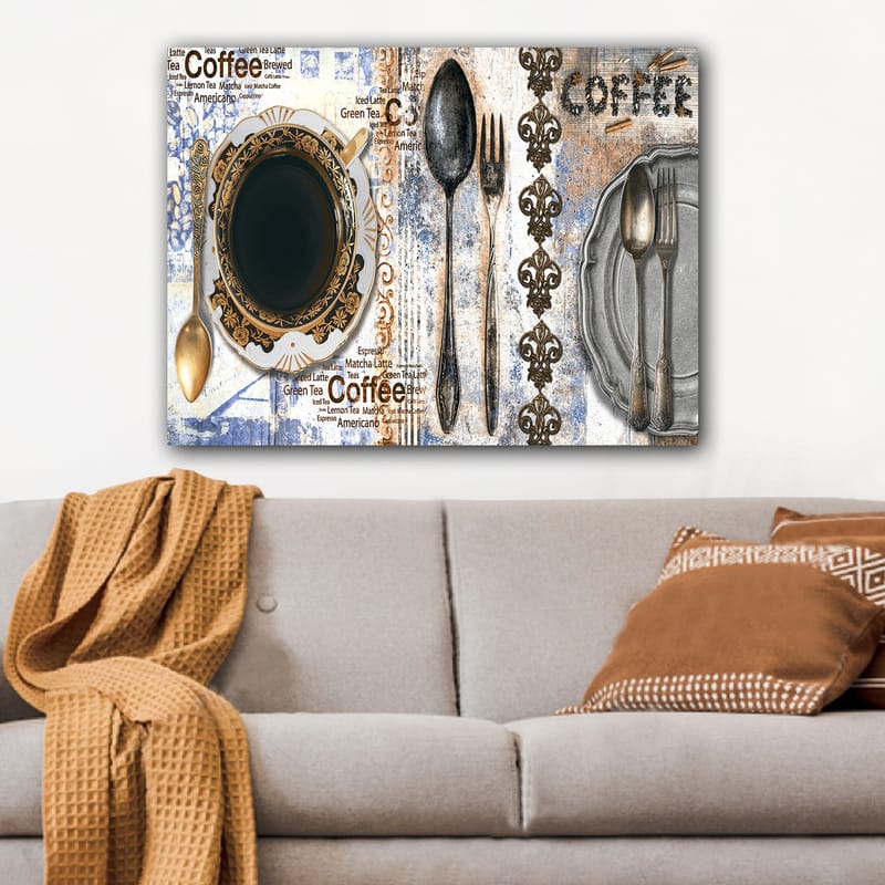 DEKORATIV CANVASTAVLA 70x100 cm Flerfärgad - Inredning & dekor - Tavlor & konst - Canvastavla