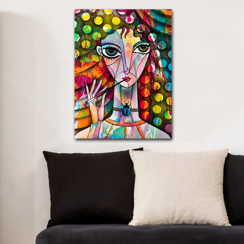 DEKORATIV CANVASTAVLA 70x100 cm Flerfärgad - Inredning & dekor - Tavlor & konst - Canvastavla