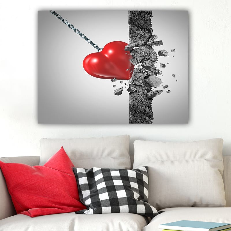DEKORATIV CANVASTAVLA 70x100 cm Flerfärgad - Inredning & dekor - Tavlor & konst - Canvastavla