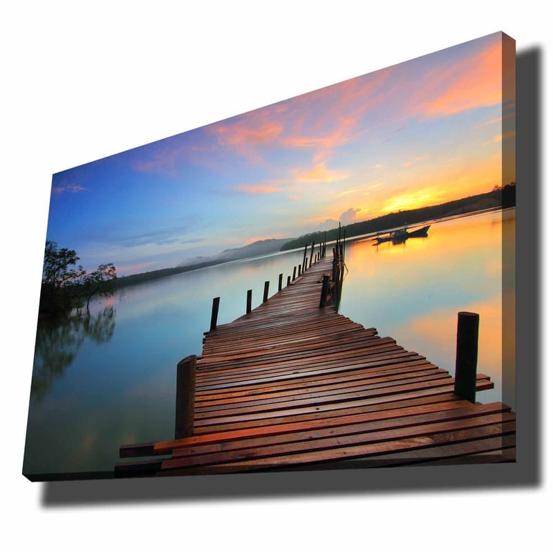 DEKORATIV CANVASTAVLA 70x100 cm Flerfärgad - Inredning & dekor - Tavlor & konst - Canvastavla