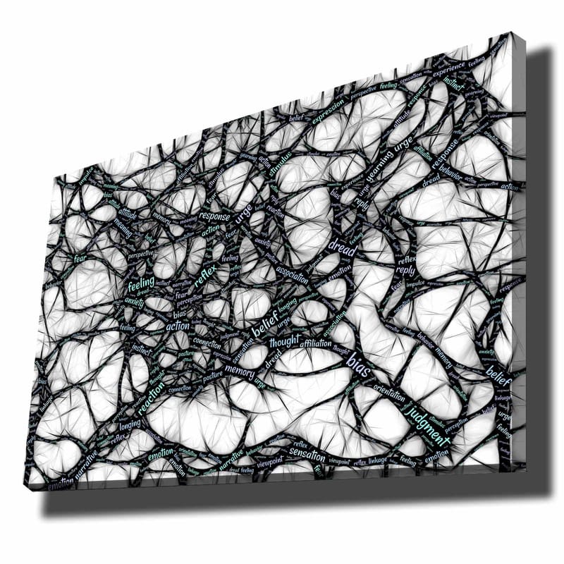 DEKORATIV CANVASTAVLA 70x100 cm Flerfärgad - Inredning & dekor - Tavlor & konst - Canvastavla