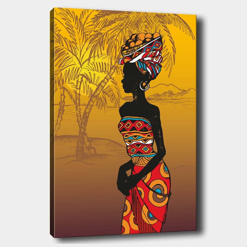 DEKORATIV CANVASTAVLA 70x100 cm Flerfärgad - Inredning & dekor - Tavlor & konst - Canvastavla