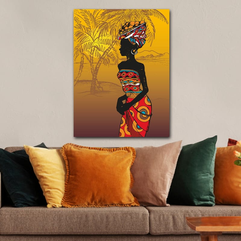 DEKORATIV CANVASTAVLA 70x100 cm Flerfärgad - Inredning & dekor - Tavlor & konst - Canvastavla