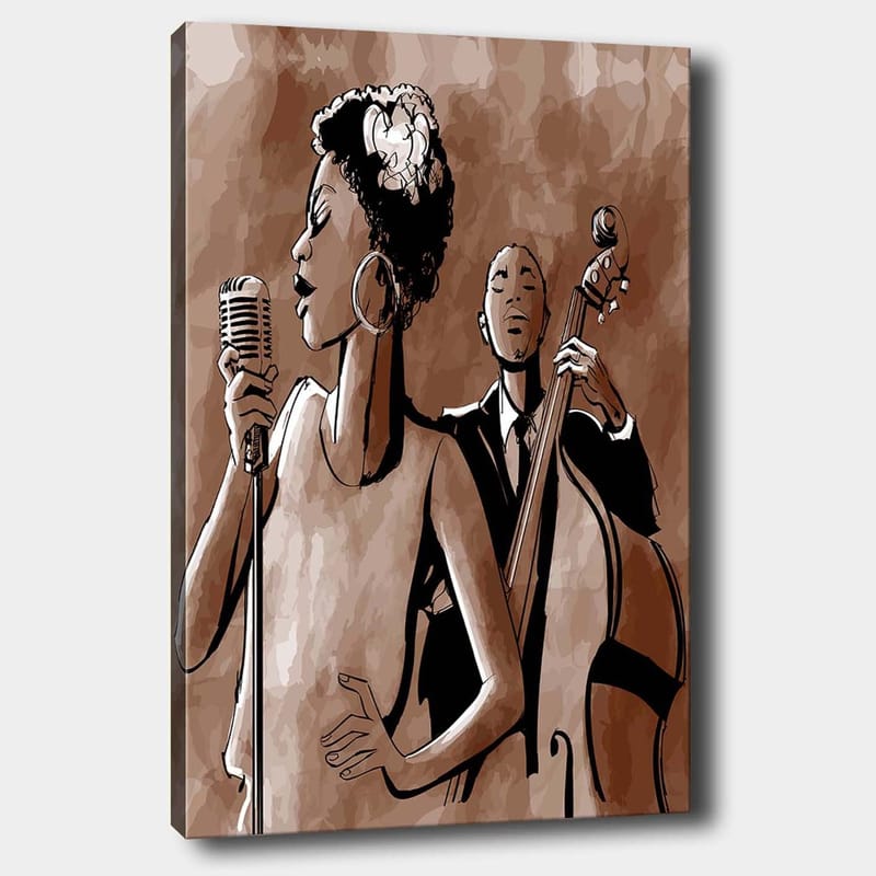 DEKORATIV CANVASTAVLA 70x100 cm Flerfärgad - Inredning & dekor - Tavlor & konst - Canvastavla