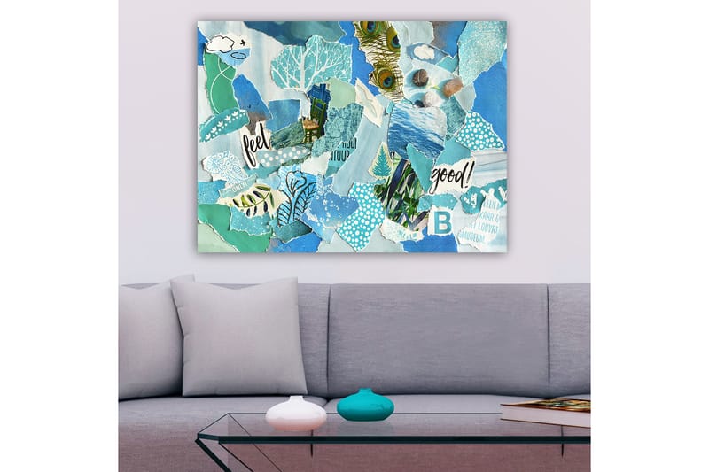 DEKORATIV CANVASTAVLA 70x100 cm Flerfärgad - Inredning & dekor - Tavlor & konst - Canvastavla