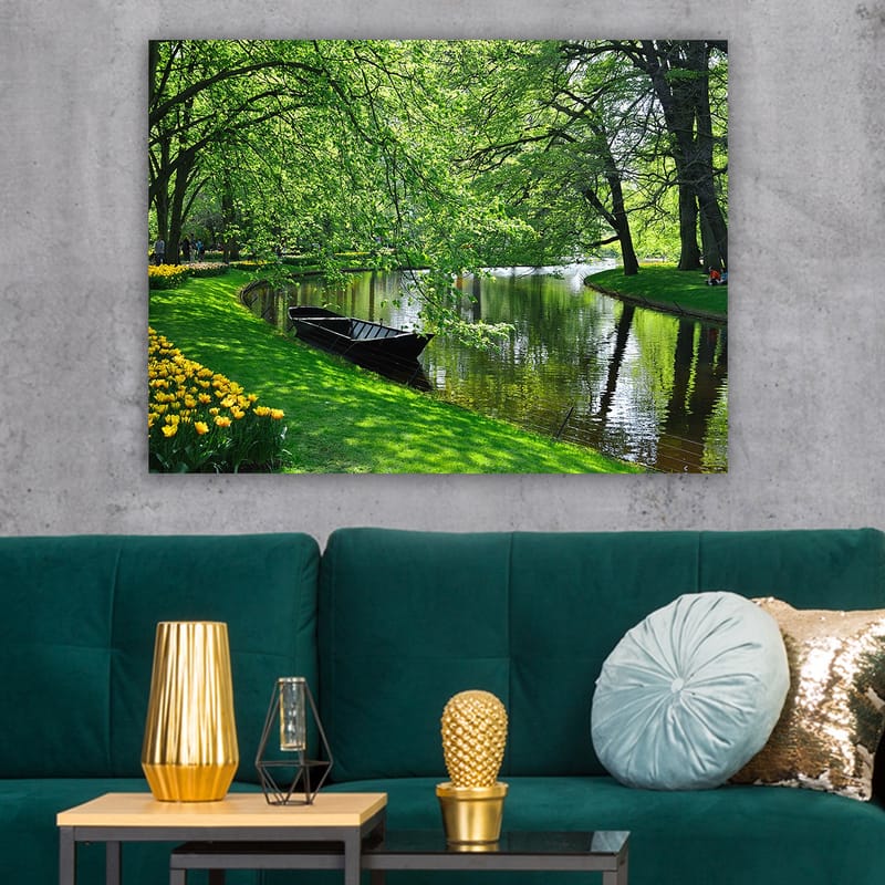 DEKORATIV CANVASTAVLA 70x100 cm Flerfärgad - Inredning & dekor - Tavlor & konst - Canvastavla