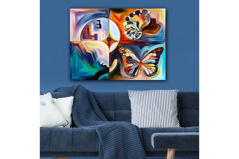 DEKORATIV CANVASTAVLA 70x100 cm Flerfärgad - Inredning & dekor - Tavlor & konst - Canvastavla