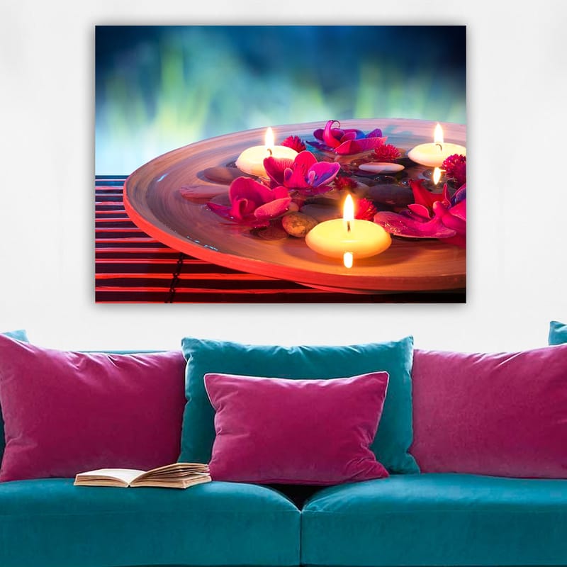 DEKORATIV CANVASTAVLA 70x100 cm Flerfärgad - Inredning & dekor - Tavlor & konst - Canvastavla