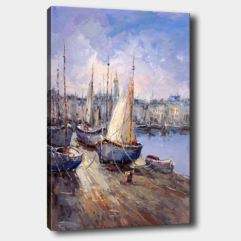 DEKORATIV CANVASTAVLA 70x100 cm Flerfärgad - Inredning & dekor - Tavlor & konst - Canvastavla