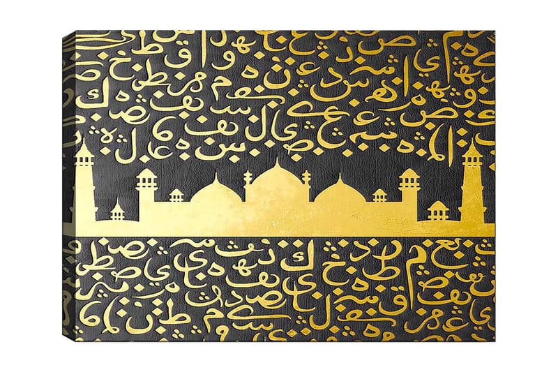 DEKORATIV CANVASTAVLA 70x100 cm Flerfärgad - Inredning & dekor - Tavlor & konst - Canvastavla