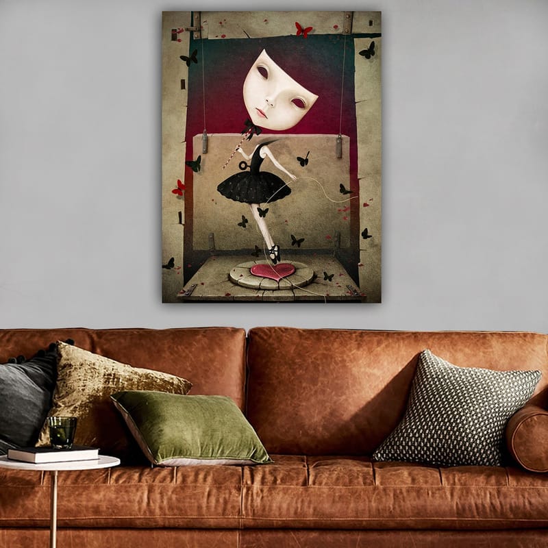 DEKORATIV CANVASTAVLA 70x100 cm Flerfärgad - Inredning & dekor - Tavlor & konst - Canvastavla
