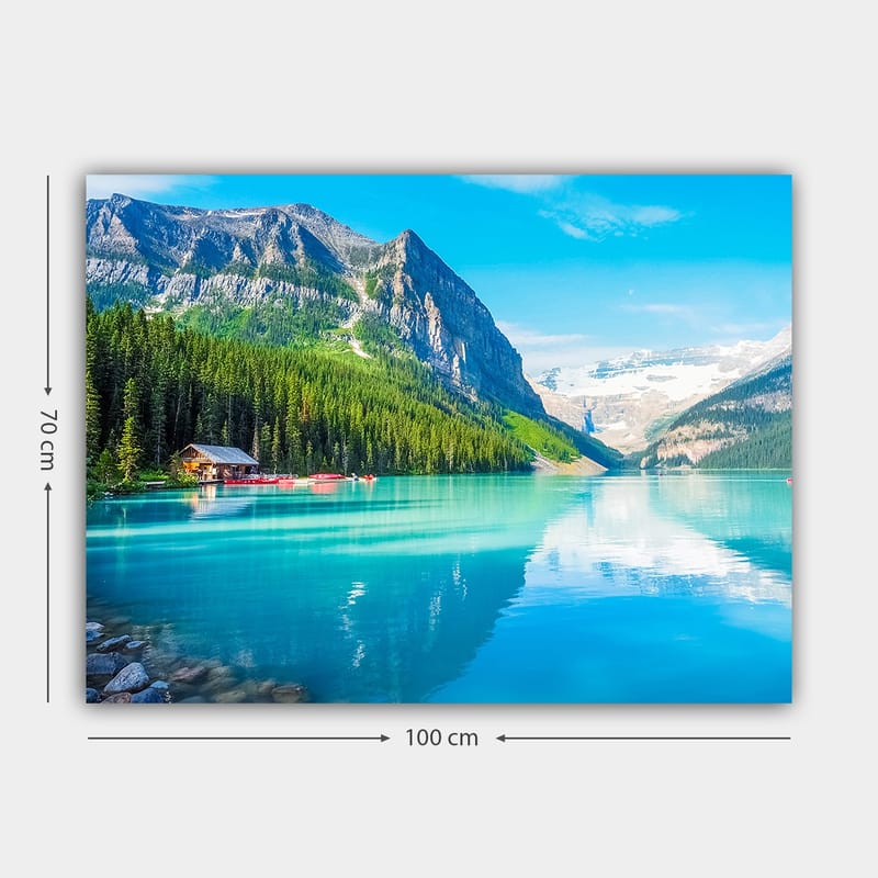 DEKORATIV CANVASTAVLA 70x100 cm Flerfärgad - Inredning & dekor - Tavlor & konst - Canvastavla