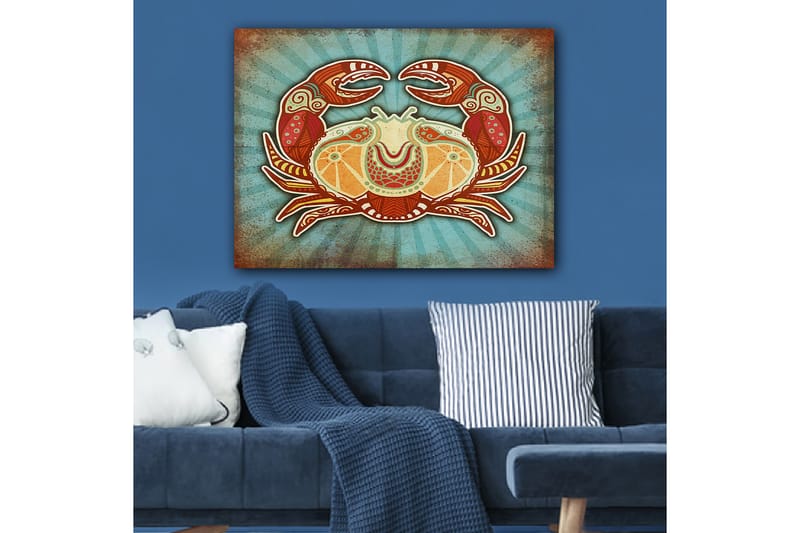 DEKORATIV CANVASTAVLA 70x100 cm Flerfärgad - Inredning & dekor - Tavlor & konst - Canvastavla