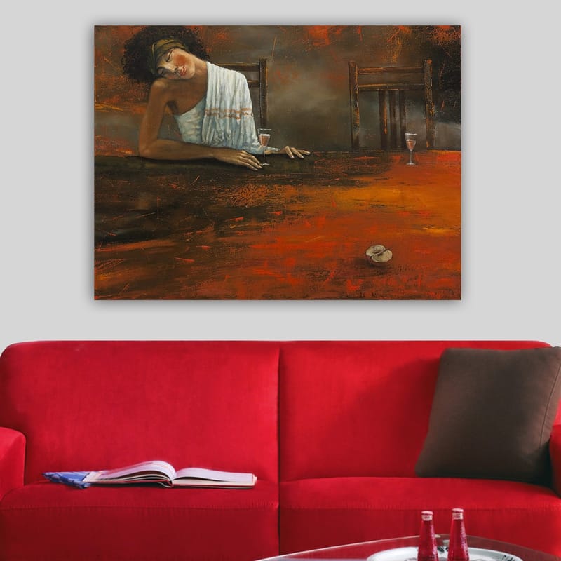 DEKORATIV CANVASTAVLA 70x100 cm Flerfärgad - Inredning & dekor - Tavlor & konst - Canvastavla
