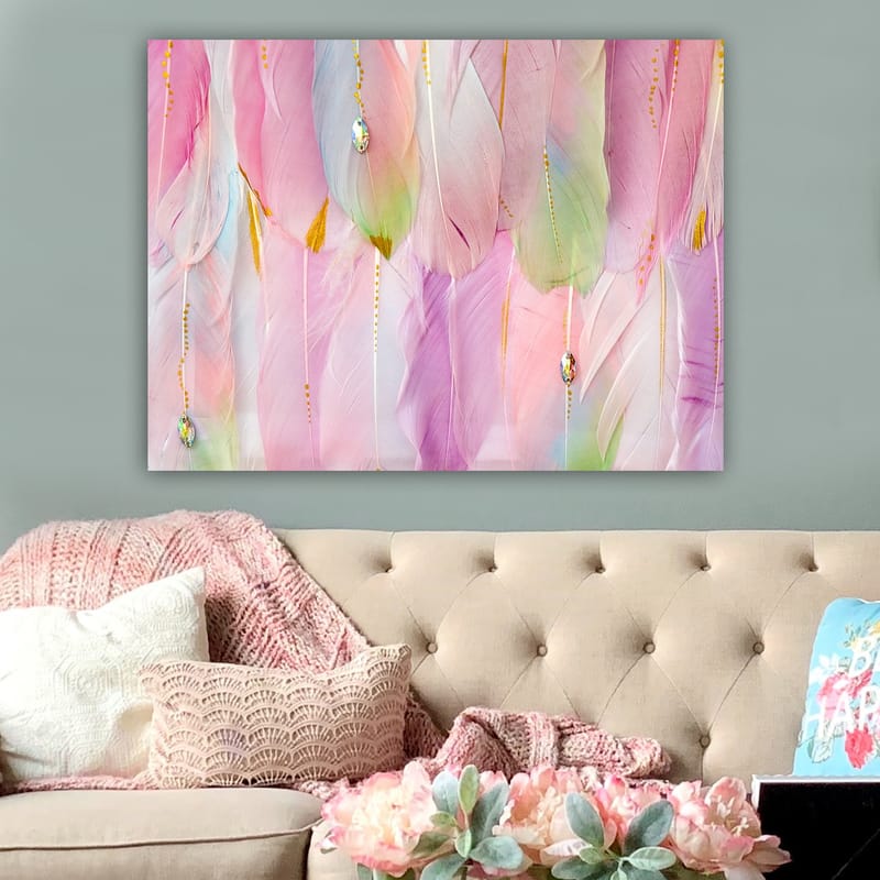 DEKORATIV CANVASTAVLA 70x100 cm Flerfärgad - Inredning & dekor - Tavlor & konst - Canvastavla