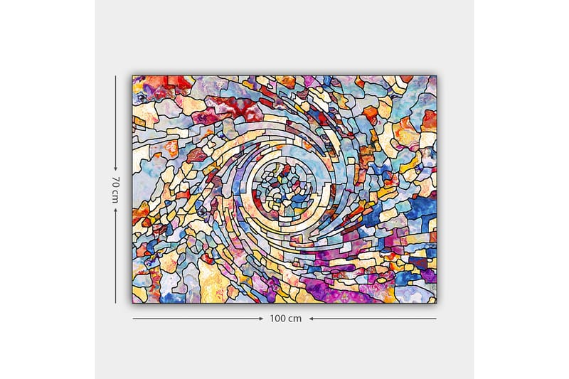 DEKORATIV CANVASTAVLA 70x100 cm Flerfärgad - Inredning & dekor - Tavlor & konst - Canvastavla